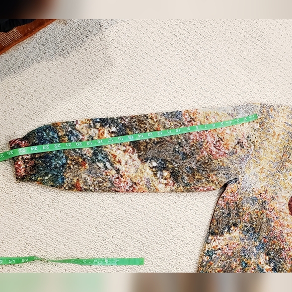 Nickscacchetti Jaquard Tapestry Jesus/ Blessed Mother Mary Hoodie Adult Med NWOT - Picture 14 of 16